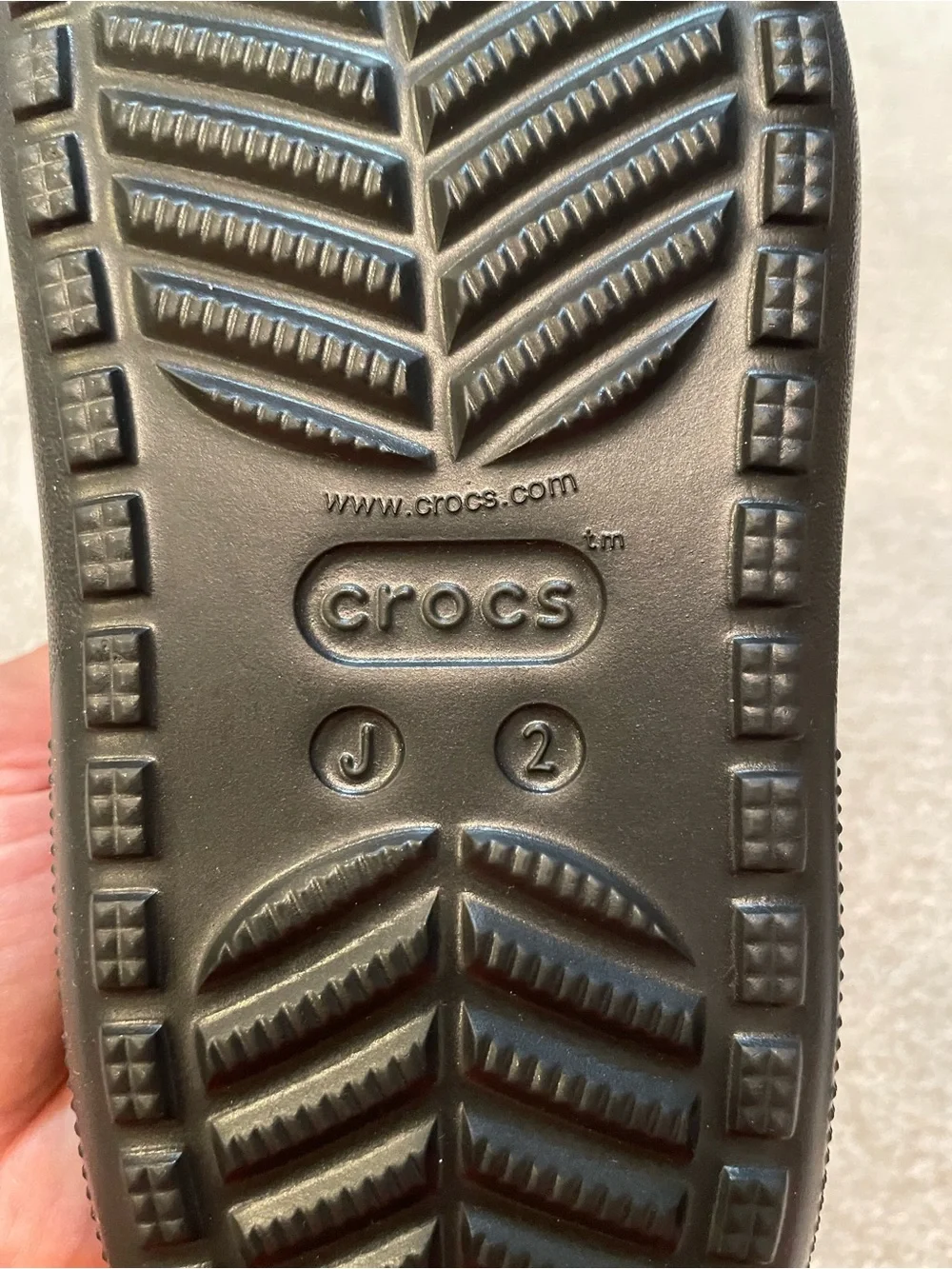 CROCS Kids Classic Clog in Black